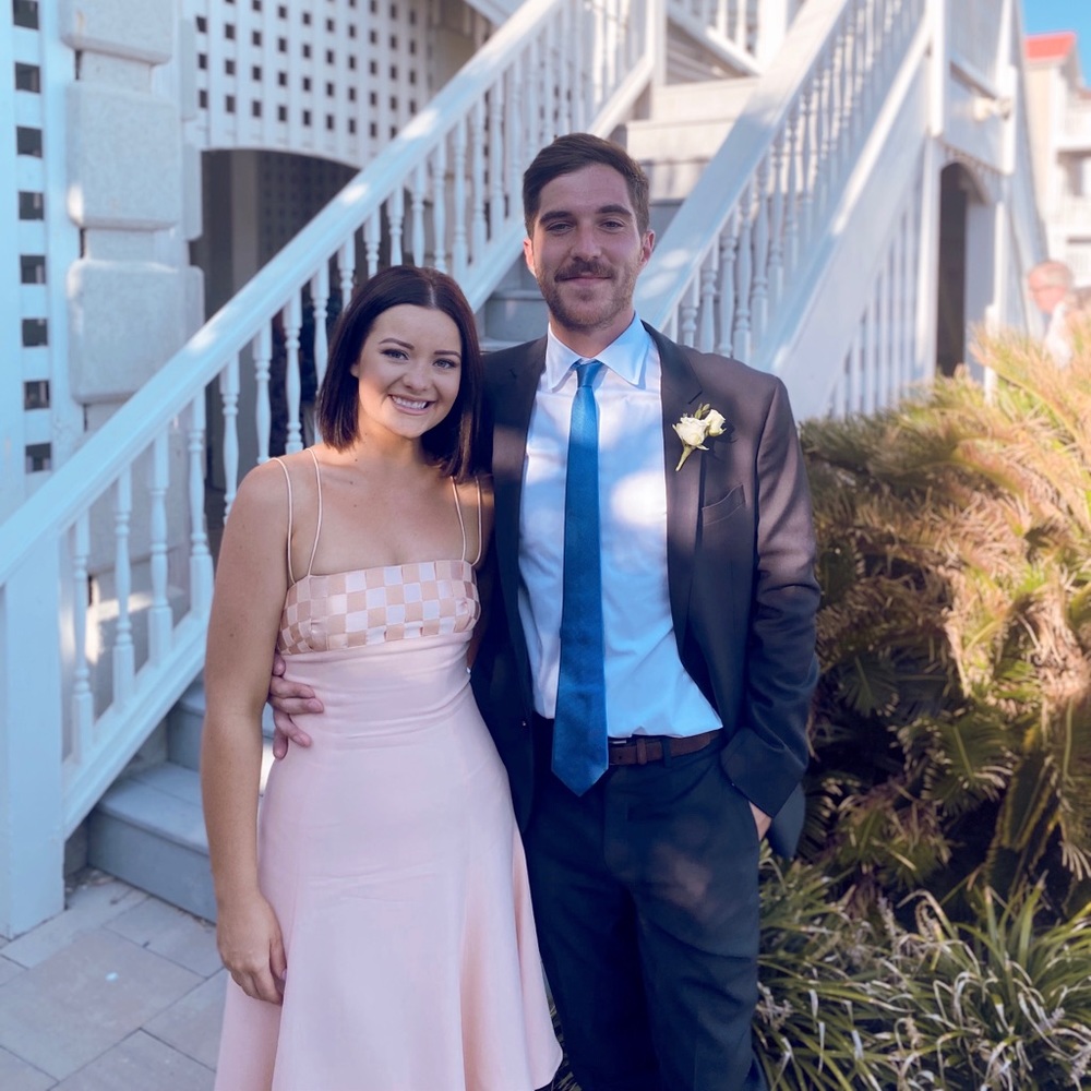 Armani elegant silk georgette short dress gown